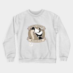 Circus Zodiac. Aquarius Crewneck Sweatshirt